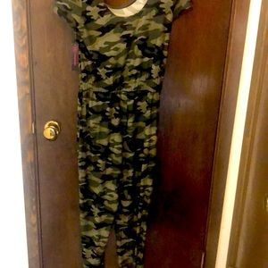 Camouflage jumpsuit